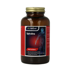 All Natural Spirulina 580mg 200 Tabletten