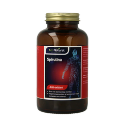 All Natural Spirulina 580mg 200 Tabletten