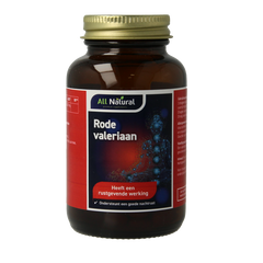All Natural Rode valeriaan 100 Dragees