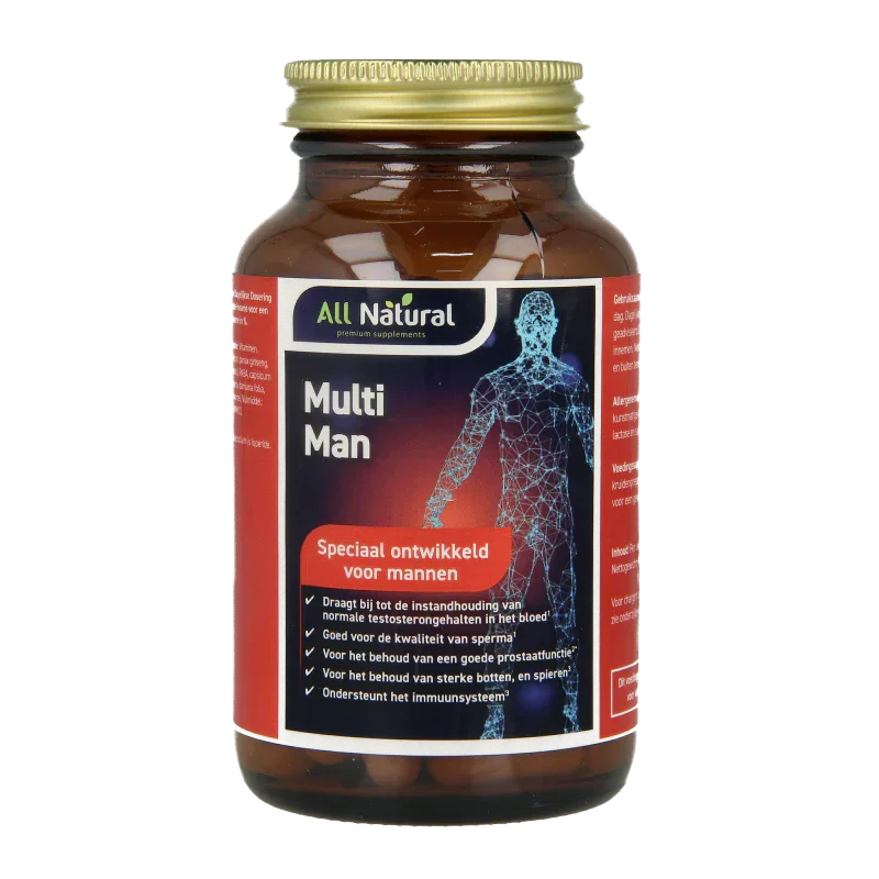 All Natural Multi man 90 Capsules