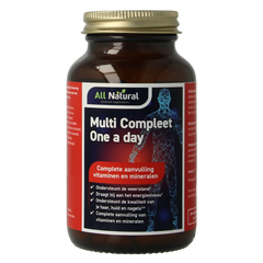All Natural Multi compleet one a day 100 Tabletten
