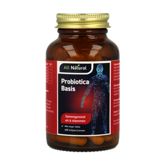 All Natural Probiotica basis 60 Vegetarische capsules
