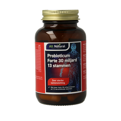 All Natural Pro bioticum forte 30.00 Capsules