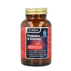 All Natural Probiotica & enzymen 60.00 Vegetarische capsules