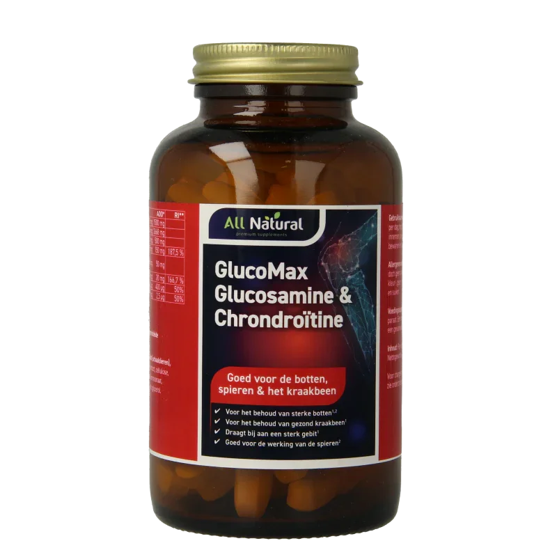 All Natural GlucoMax glucosamine & chondroitine 120 Tabletten