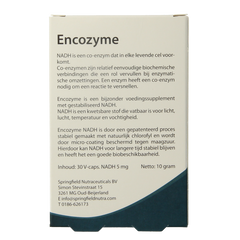 Springfield Encozyme NADH 5mg 30 Capsules