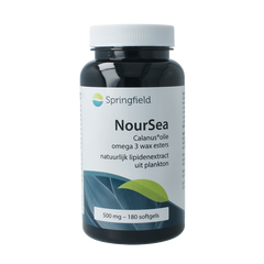 Springfield NourSea calanusolie omega 3 wax esters 180 Softgels