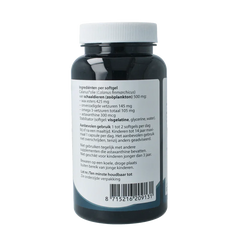 Springfield NourSea calanusolie omega 3 wax esters 180 Softgels