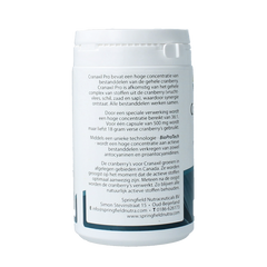 Springfield Cranaxil pro cranberry concentrate 500mg 180 Capsules