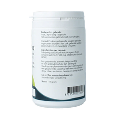 Springfield Cranaxil pro cranberry concentrate 500mg 180 Capsules