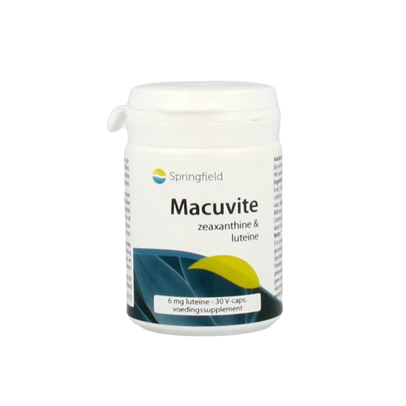 Springfield Macuvite 30 Vegetarische capsules