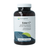 Springfield Ester-C gebufferde vitamine C 180 Vegetarische capsules