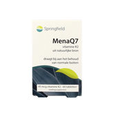 Springfield MenaQ7 vitamine K2 45 mcg 60 Tabletten