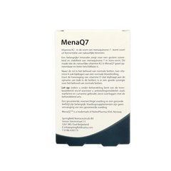 Springfield MenaQ7 vitamine K2 45 mcg 60 Tabletten