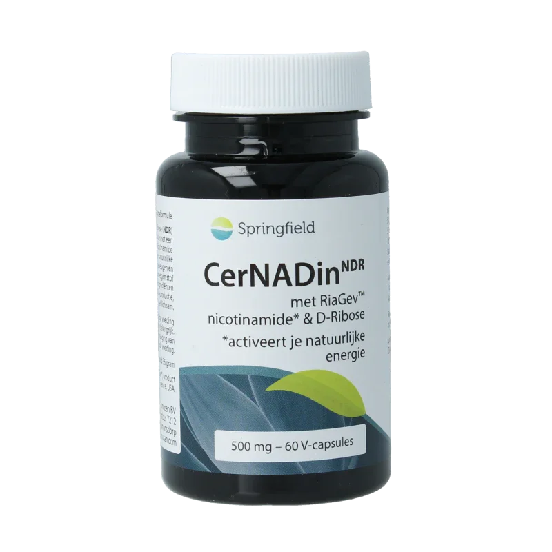 Springfield CerNADin met RiaGev™ 500mg 60 Vegetarische capsules