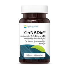 Springfield Cernadin SR nicotinamide & D-ribose 760mg 60 Tabletten