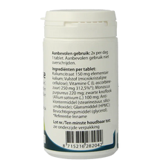 Springfield Regisense complex met kalium 60 Tabletten