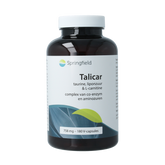 Springfield Talicar I carnitine/taurine/liponzuur 180 Vegetarische capsules