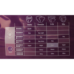 Absorin Comfort t-fit night maat XL 15 Stuks