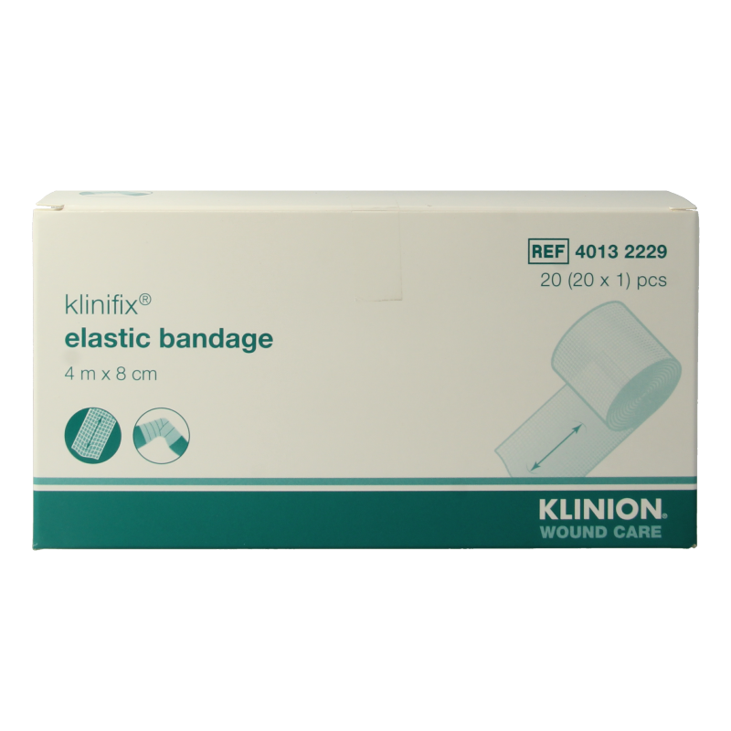 Klinifix Hydrofiel windsel 4m x 8cm 20 Stuks
