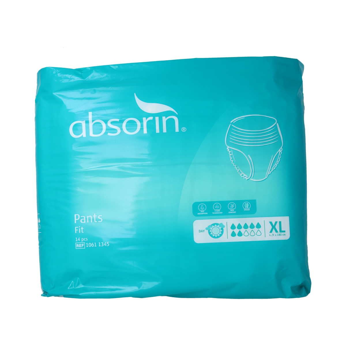 Absorin Comfort pants fit maat XL 14.00 Stuks
