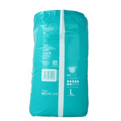 Absorin Comfort pants fit L 14 Stuks