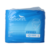 Absorin Pants plus L 14.00 Stuks