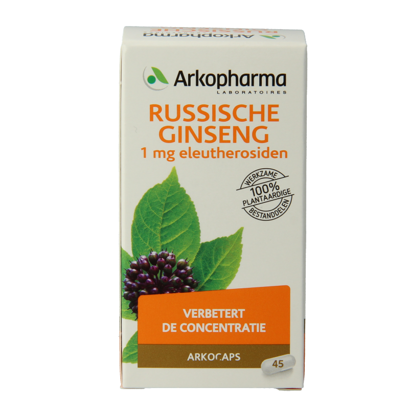 Arkocaps Russische ginseng bio 45 Capsules