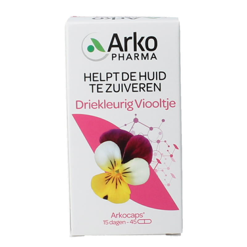 Arkocaps Driekleurig viooltje 45.00 Capsules