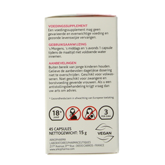 Arkocaps Moederkruid bio 45.00 Capsules