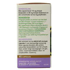 Arkocaps Artisjok bio 45 Capsules