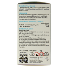 Arkocaps Duivelsklauw bio 150.00 Capsules