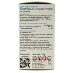 Arkocaps Duivelsklauw bio 150 Capsules