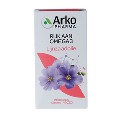 Arkocaps Lijnzaadolie 45.00 Capsules