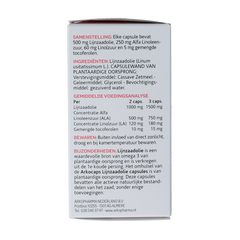 Arkocaps Lijnzaadolie 45.00 Capsules