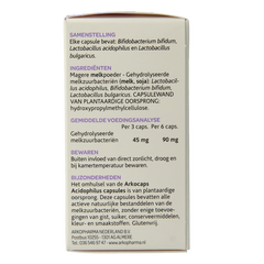 Arkocaps Acidophilus complex 45 Capsules