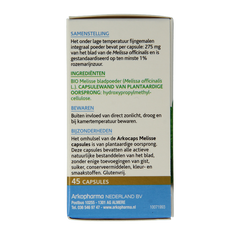 Arkocaps Melisse bio 45 Capsules