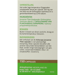 Arkocaps Javaanse thee 150 Capsules