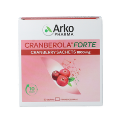 Cranberola Forte 10-dagen kuur 20.00 Sachets