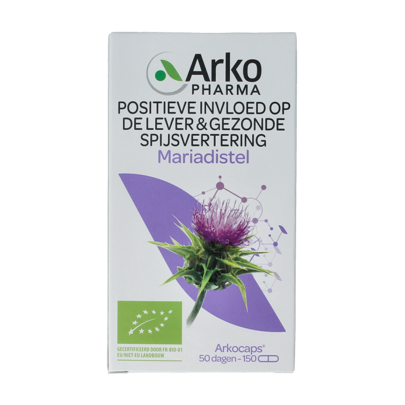 Arkocaps Mariadistel bio 150 Capsules