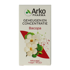 Arkocaps Bacopa 45.00 Capsules