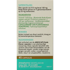 Arkocaps Rode klaver 45 Capsules
