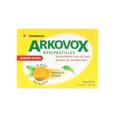 Arkovox Honing citroen keelpastilles 8.00 Pastilles