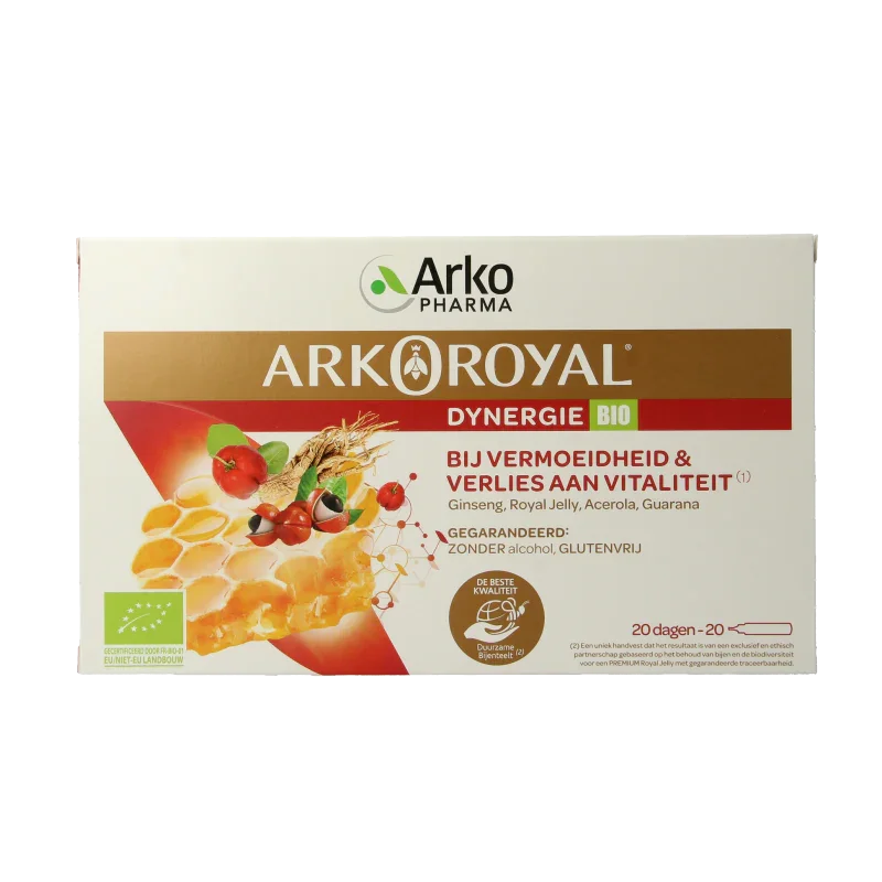 Arko Royal Royal dynergie bio 20 Ampullen