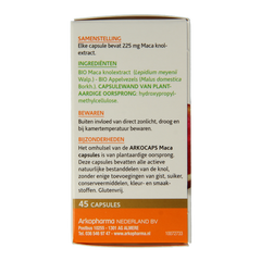 Arkocaps Maca bio 45 Capsules