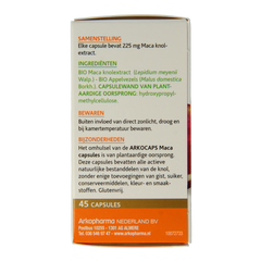 Arkocaps Maca bio 45.00 Capsules