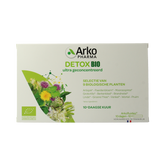 Arkofluids Detox drinkampullen 15ml bio 10 Ampullen