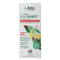 Arkohoest Kruidensiroop gezoet met honing 140 Milliliter
