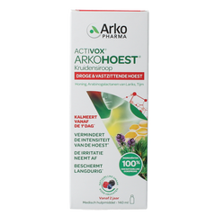 Arkohoest Kruidensiroop gezoet met honing 140 Milliliter