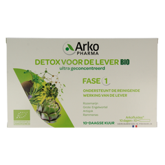 Arkofluids Detox lever bio 10.00 Ampullen